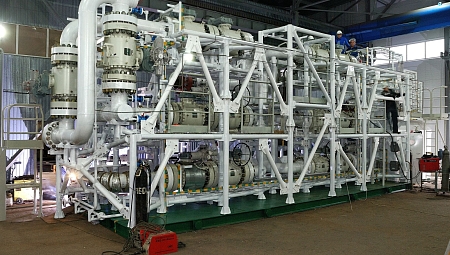 Система измерений количества и показателей качества газа (СИКГ) Райзерного блока месторождения им. В. Филановского